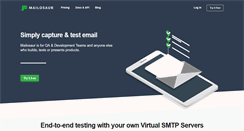 Desktop Screenshot of mailosaur.com
